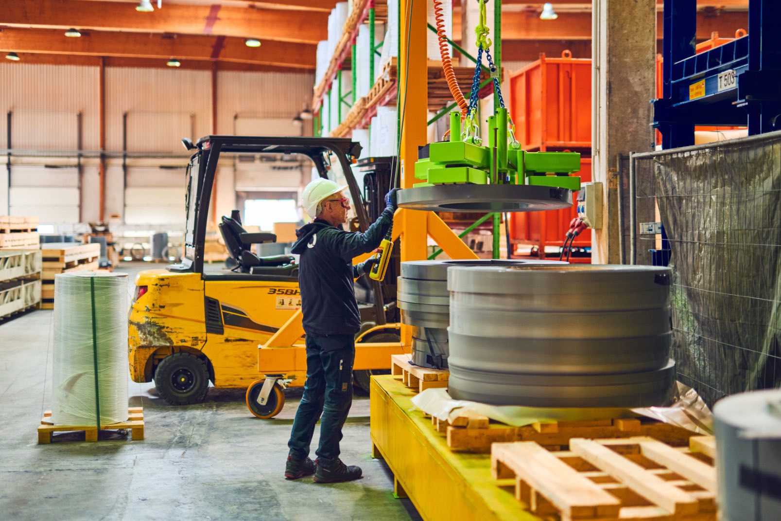 Explore our collection process through these images.