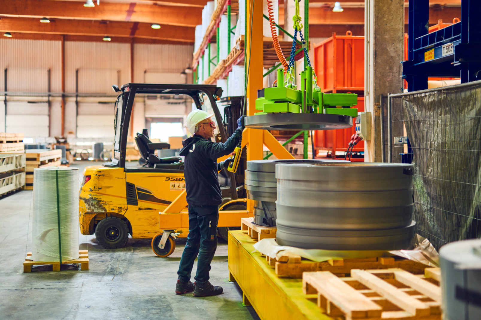 Explore our collection process through these images.