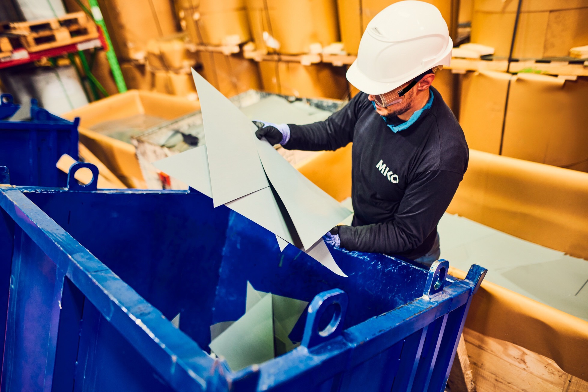 Explore our collection process through these images.